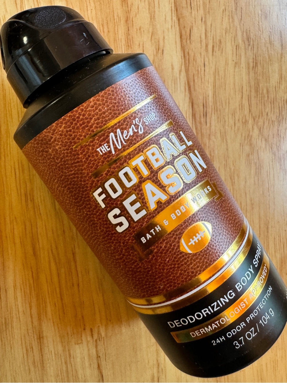 Bath & Body Works Football Season Deodorizing Body Spray - Brown & Black
